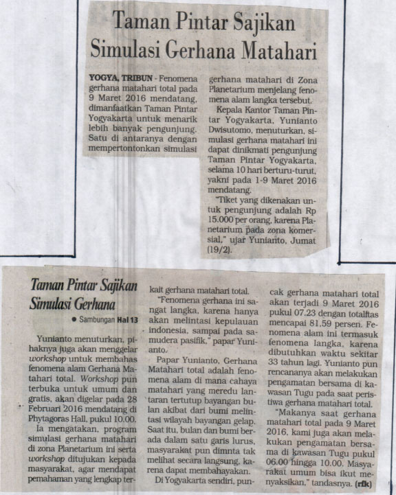 Kliping jogja terbaru