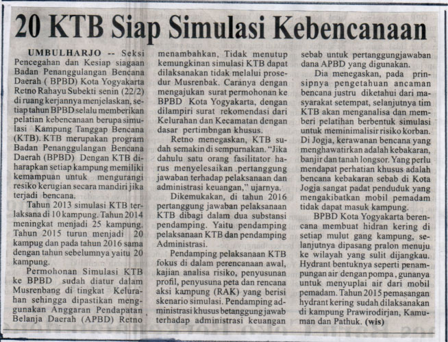 Kliping jogja terbaru