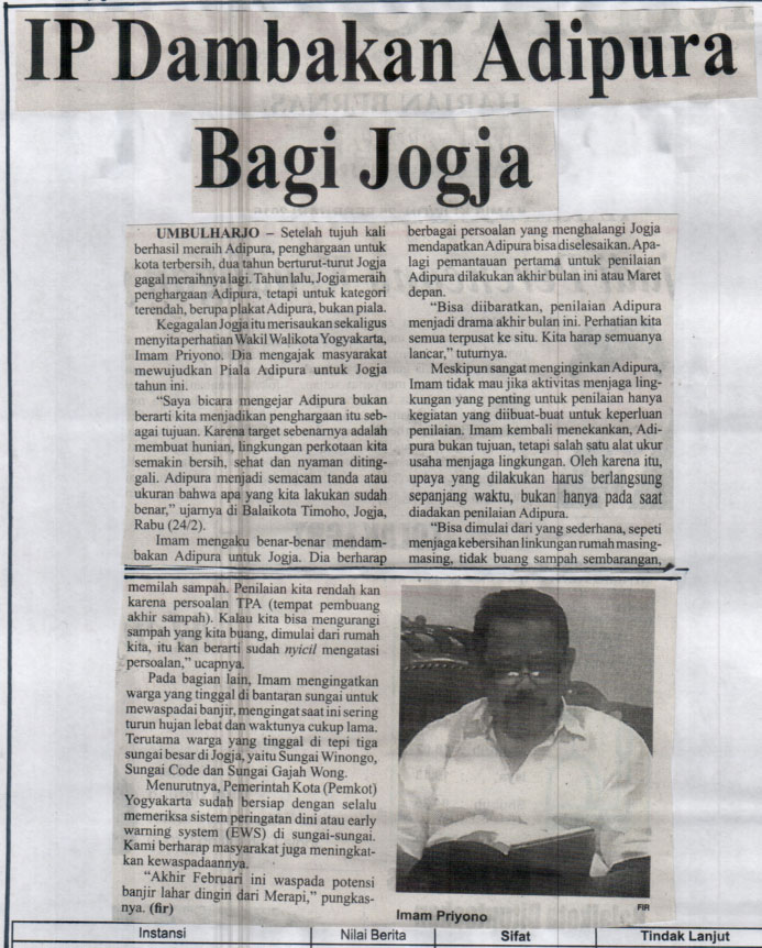 Kliping jogja terbaru