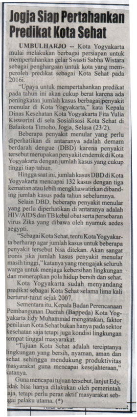 Kliping jogja terbaru