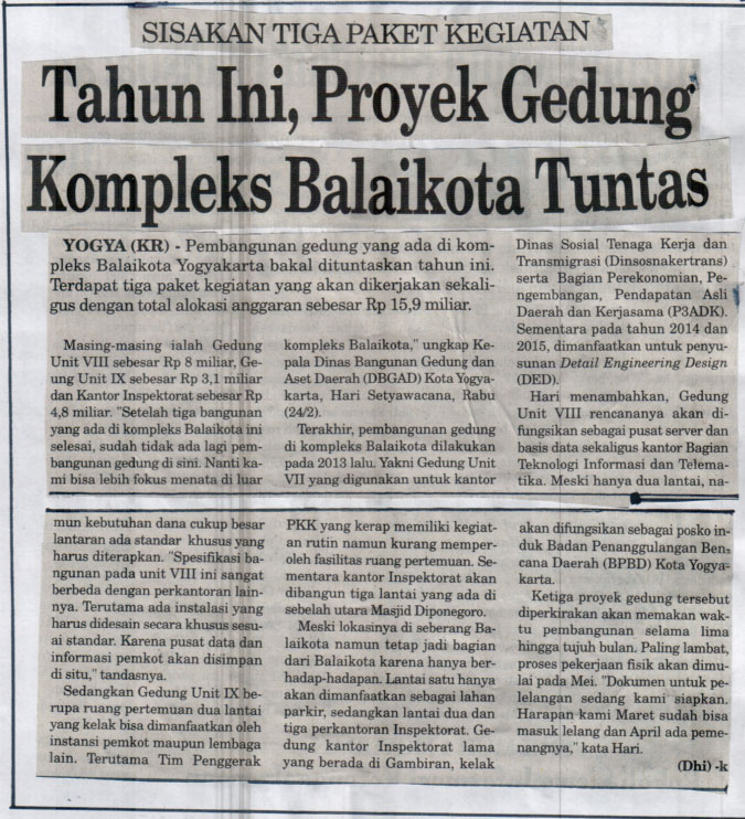 Kliping jogja terbaru