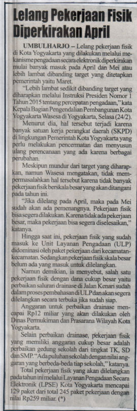 Kliping jogja terbaru