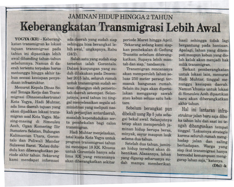 Kliping jogja terbaru