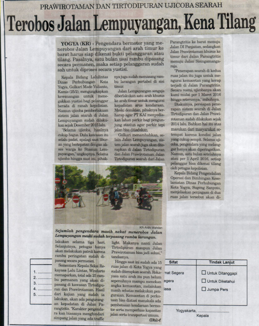 Kliping jogja terbaru