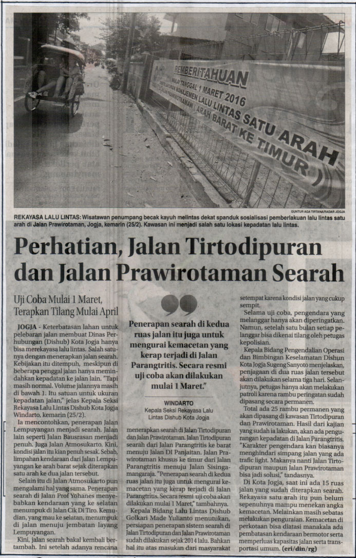 Kliping jogja terbaru