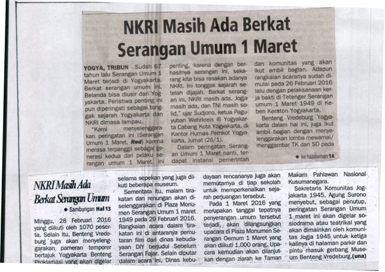 Kliping jogja terbaru