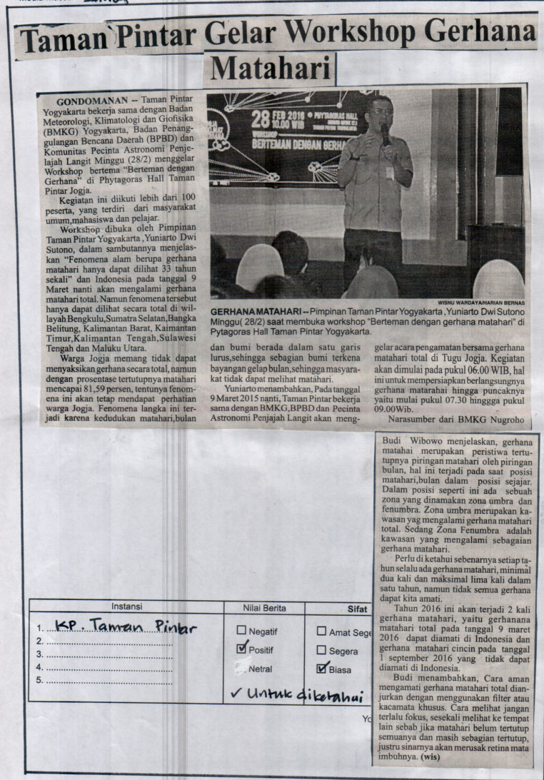 Kliping jogja terbaru