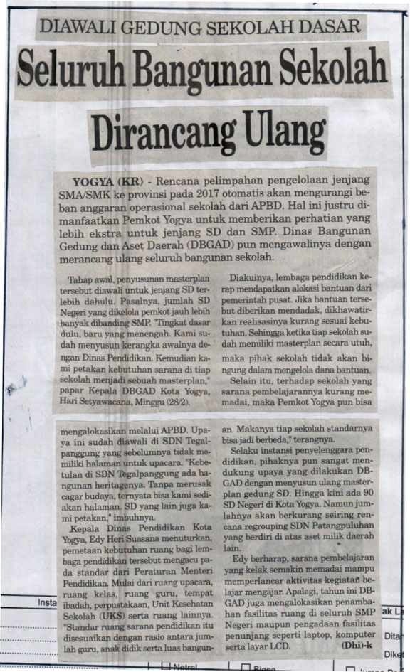 Kliping jogja terbaru