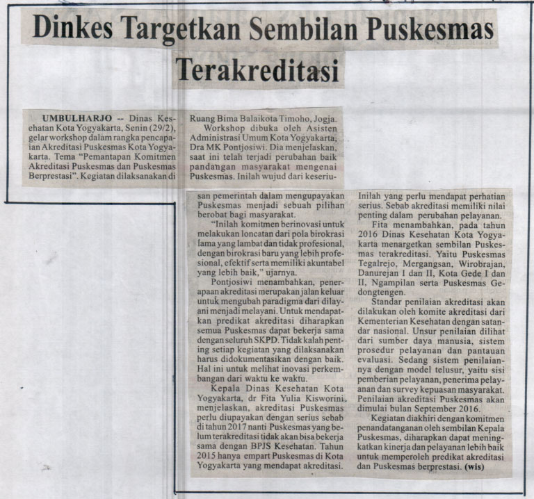 Kliping jogja terbaru