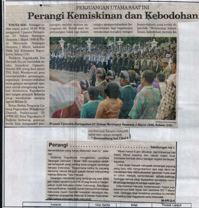 Kliping jogja terbaru