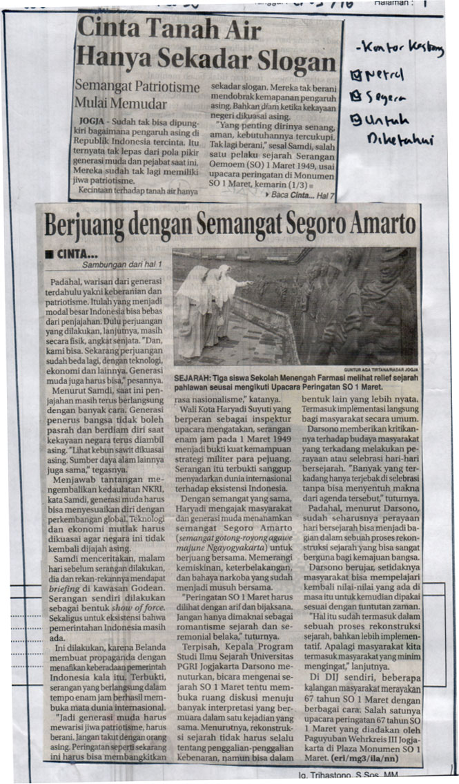 Kliping jogja terbaru