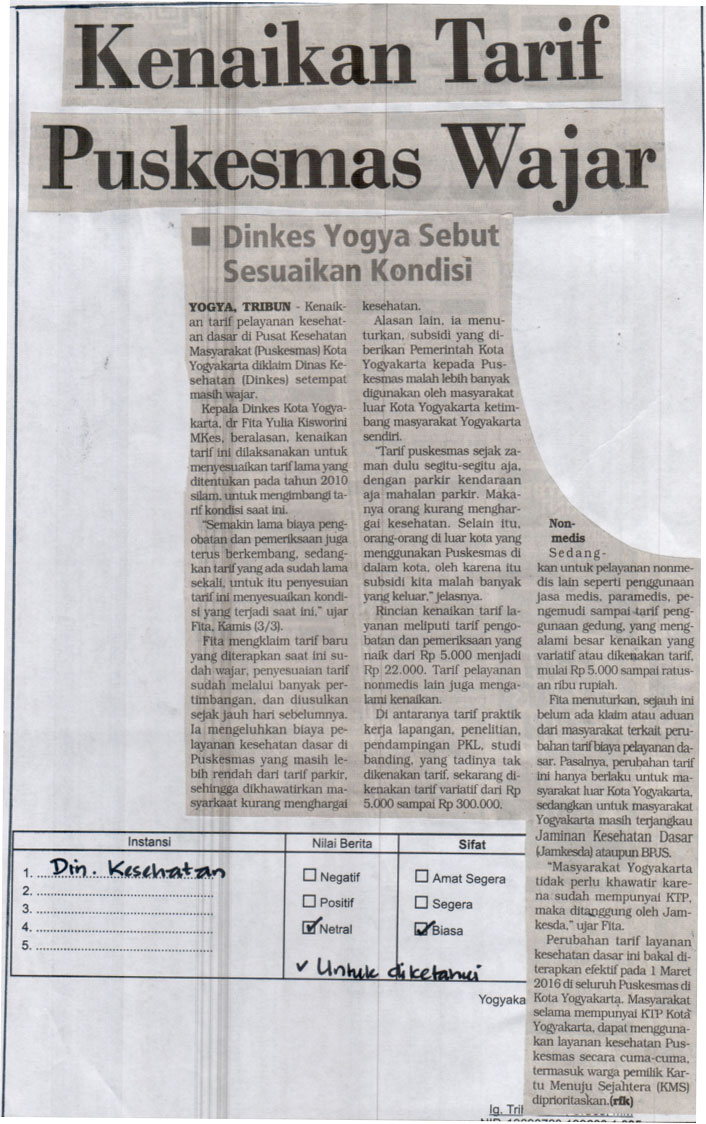 Kliping jogja terbaru