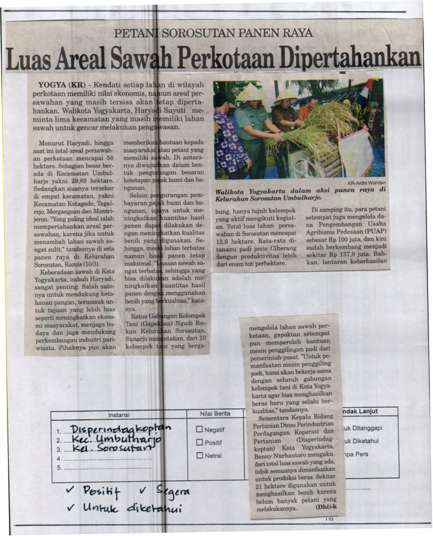 Kliping jogja terbaru