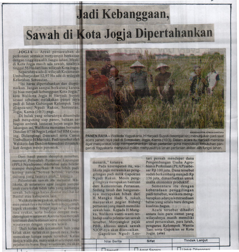 Kliping jogja terbaru