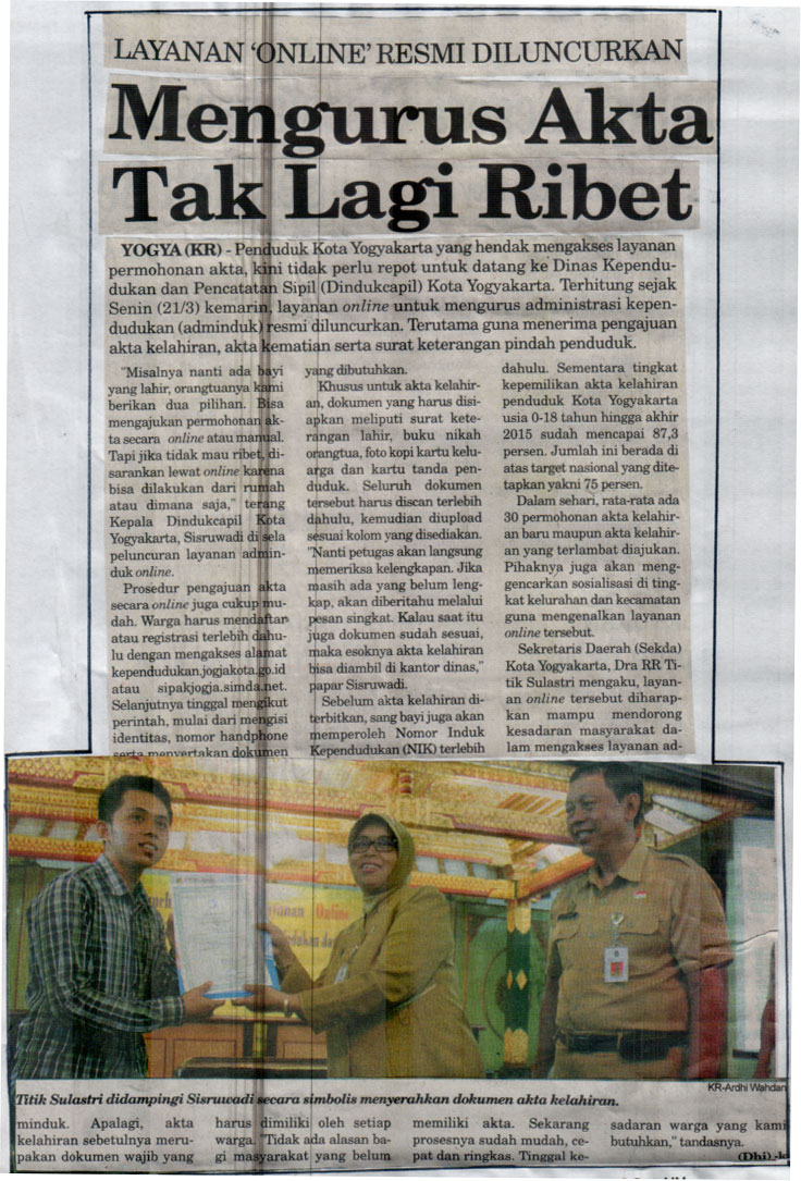 Kliping jogja terbaru
