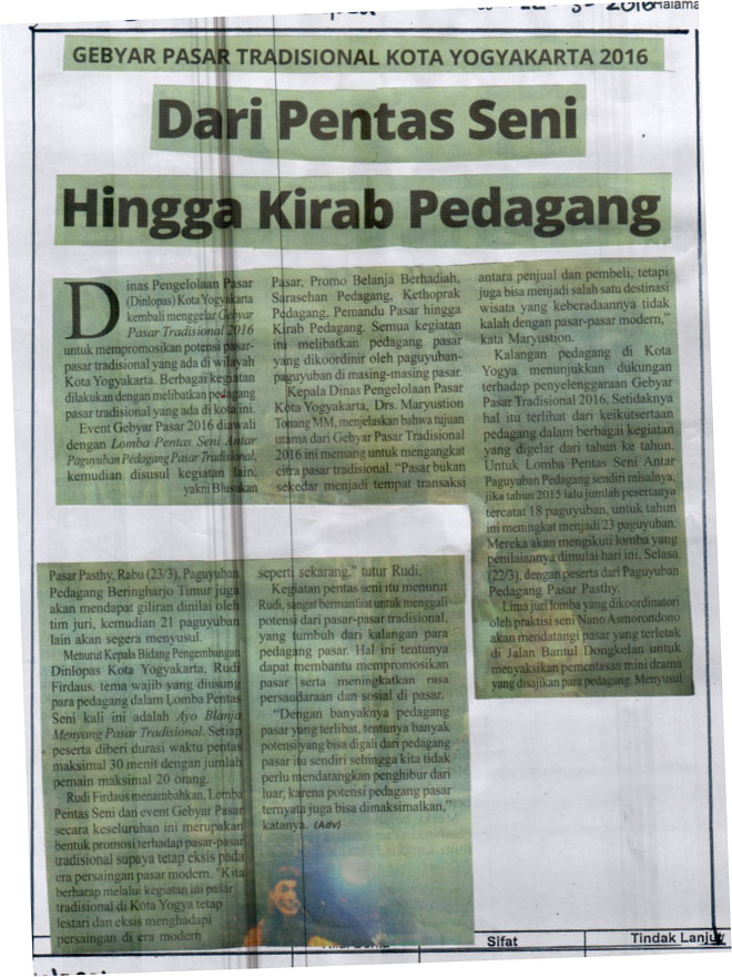 Kliping jogja terbaru