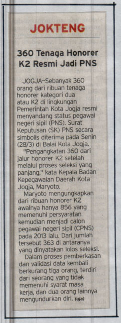 Kliping jogja terbaru