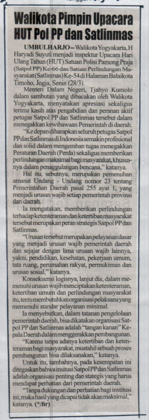 Kliping jogja terbaru
