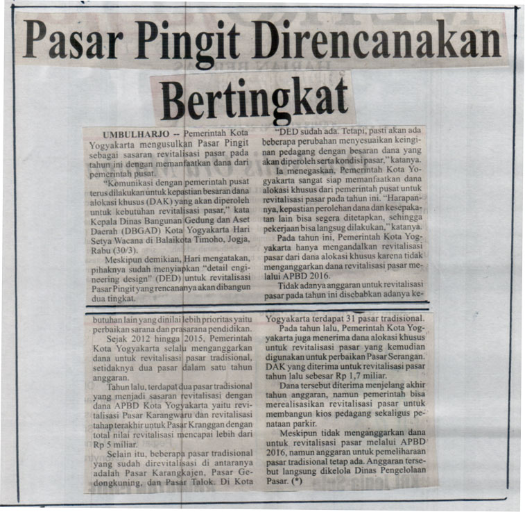 Kliping jogja terbaru