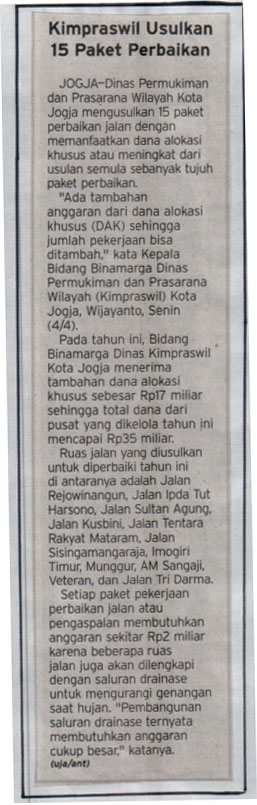 Kliping jogja terbaru