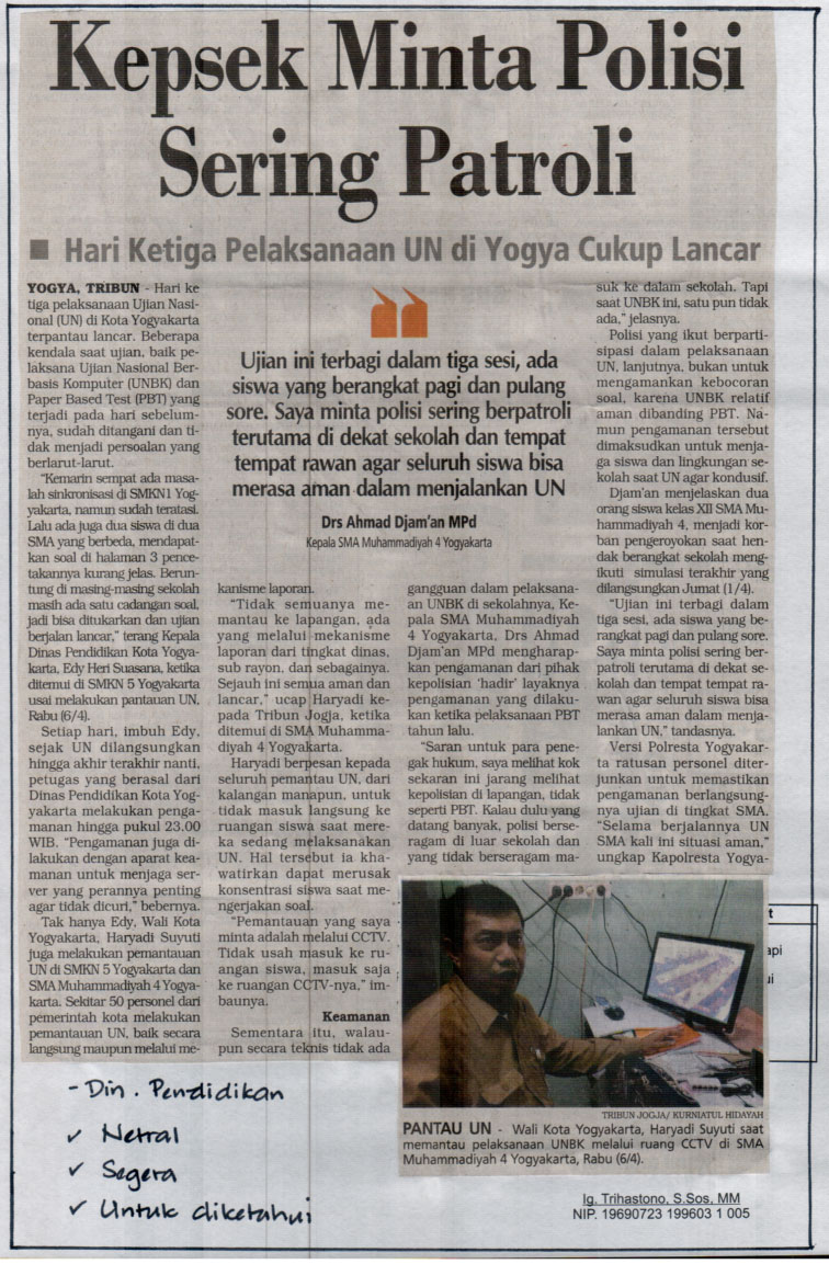 Kliping jogja terbaru