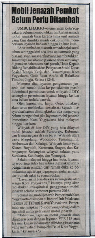 Kliping jogja terbaru