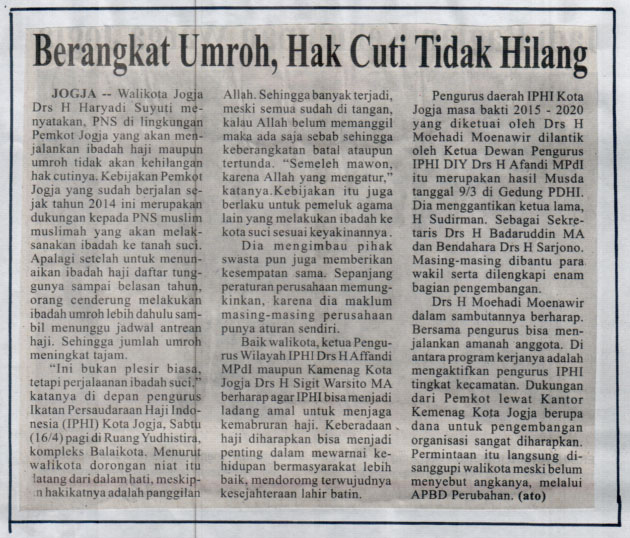 Kliping jogja terbaru