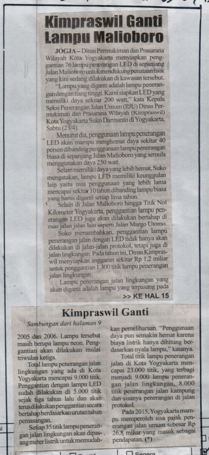 Kliping jogja terbaru