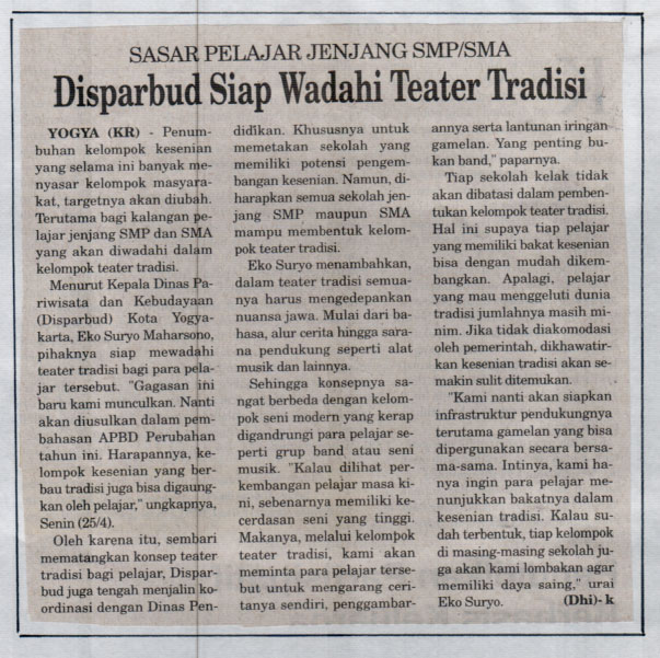 Kliping jogja terbaru