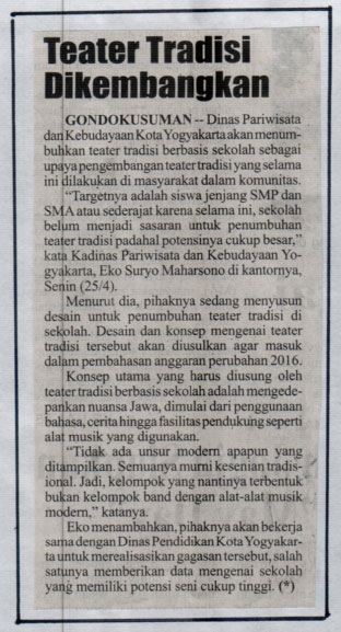 Kliping jogja terbaru