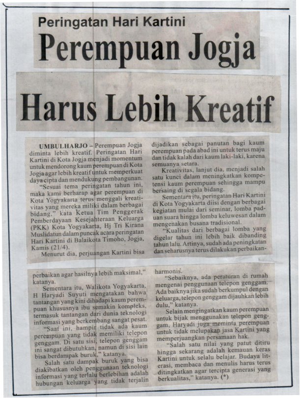 Kliping jogja terbaru