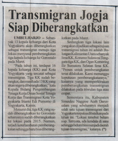 Kliping jogja terbaru