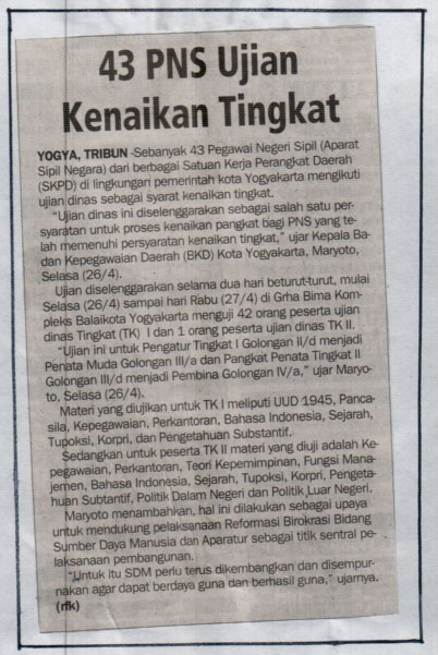 Kliping jogja terbaru