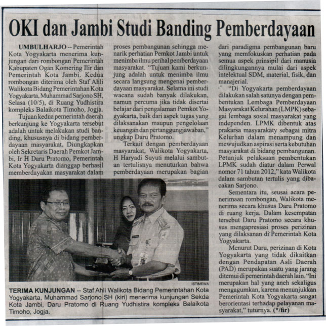 Kliping jogja terbaru