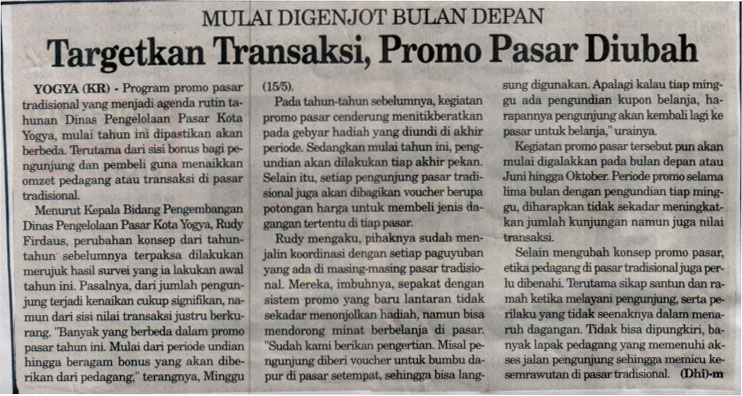 Kliping jogja terbaru