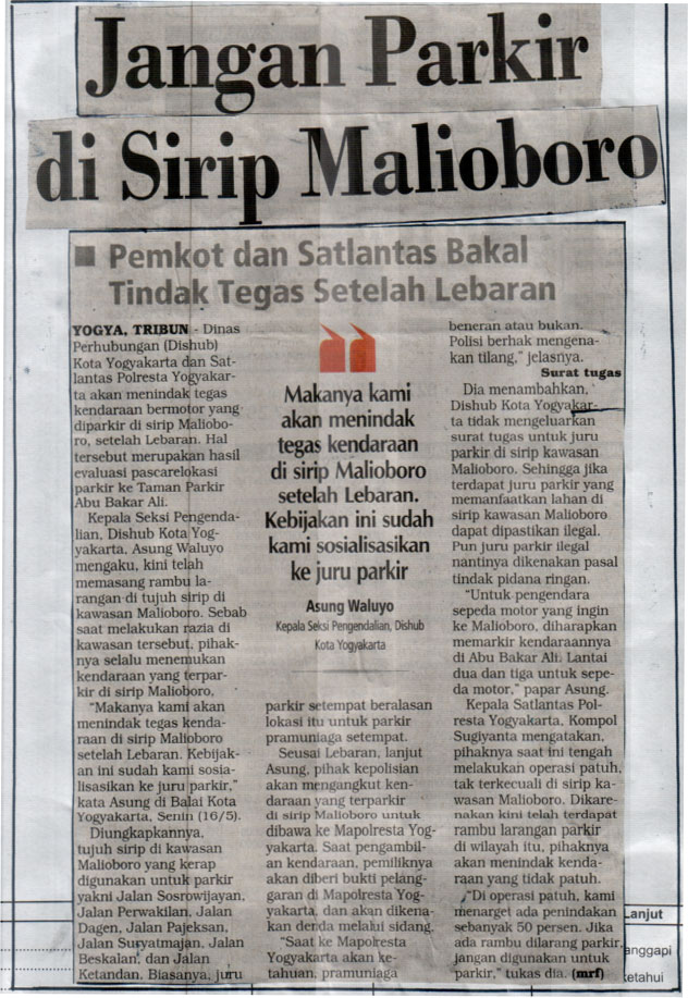 Kliping jogja terbaru