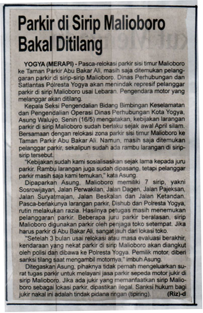 Kliping jogja terbaru