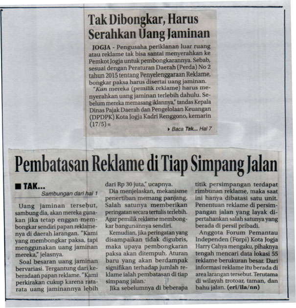 Kliping jogja terbaru