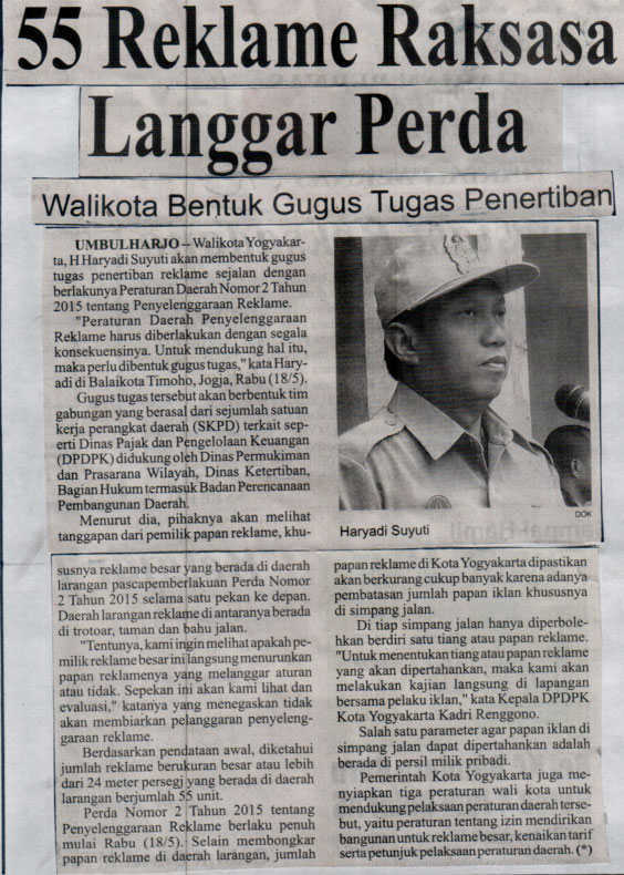 Kliping jogja terbaru