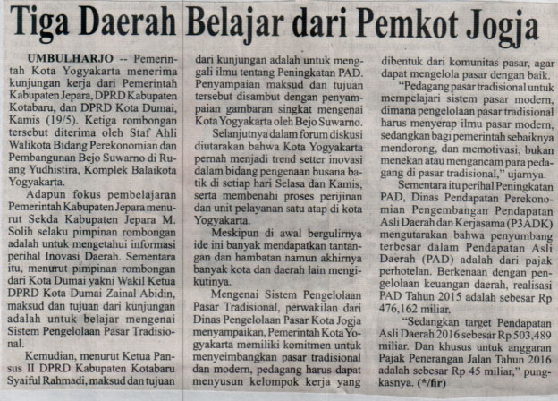 Kliping jogja terbaru