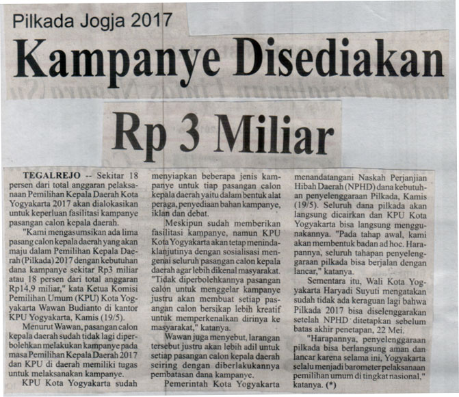 Kliping jogja terbaru