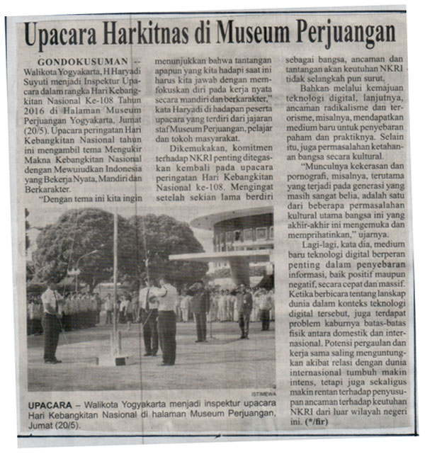 Kliping jogja terbaru