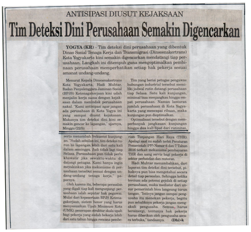 Kliping jogja terbaru