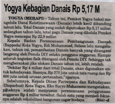 Kliping jogja terbaru