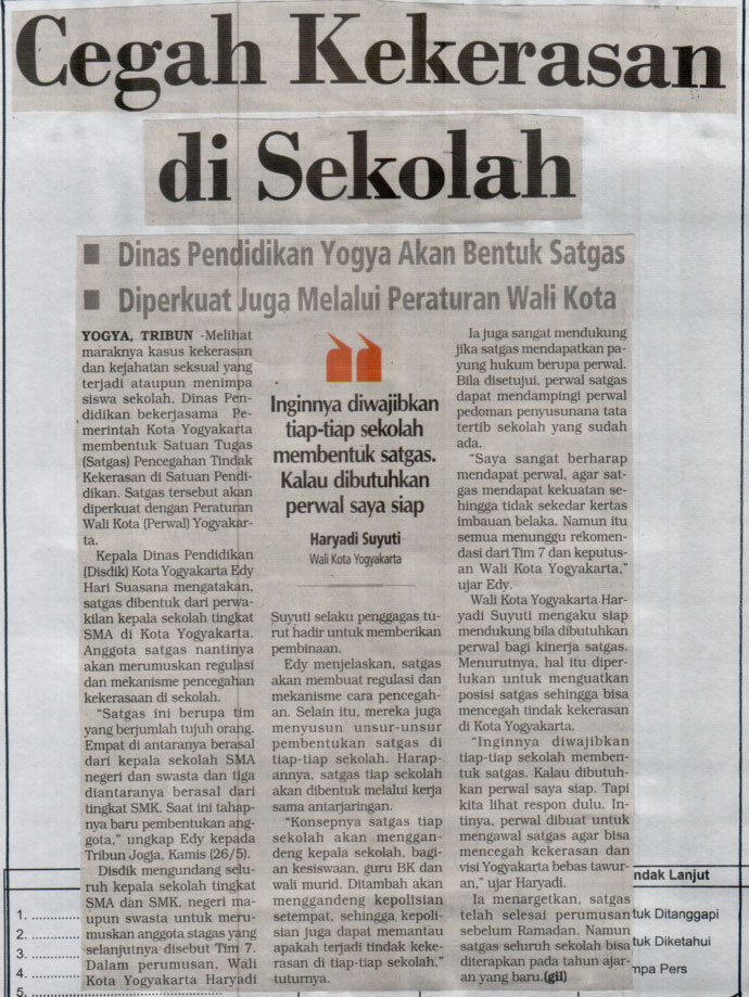 Kliping jogja terbaru