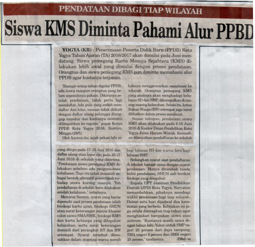 Kliping jogja terbaru