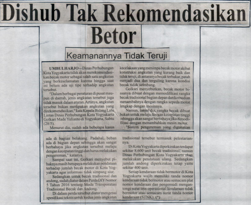 Kliping jogja terbaru