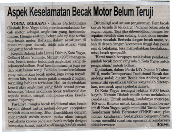 Kliping jogja terbaru