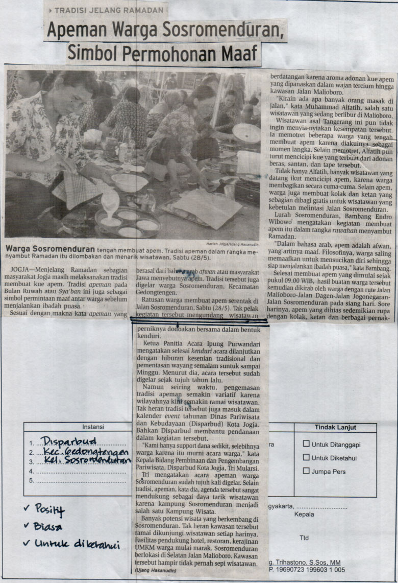 Kliping jogja terbaru