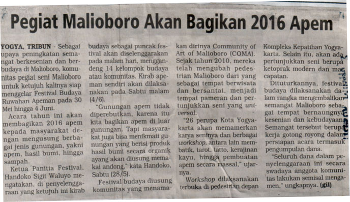 Kliping jogja terbaru